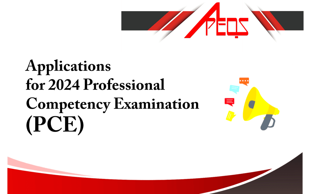 BAPEQS Professional Competency Examination 2024